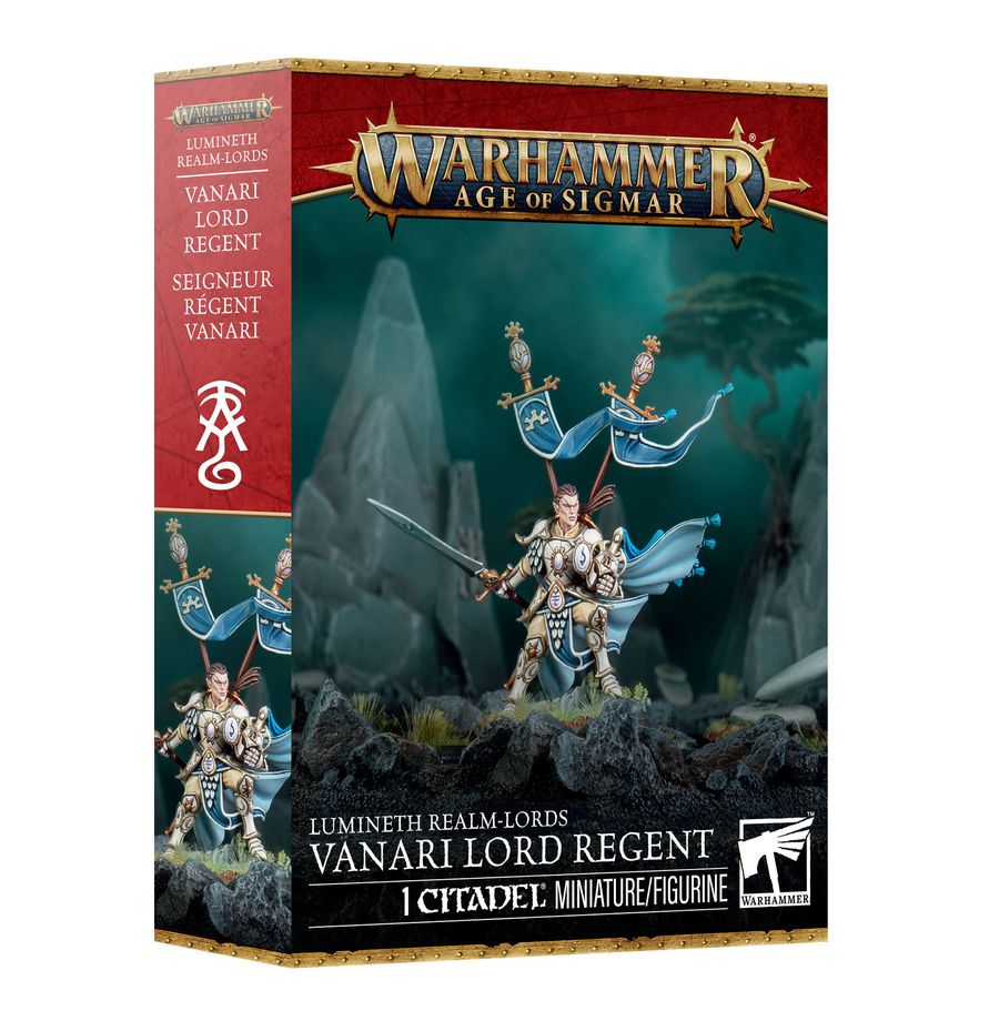 Warhammer: Age of Sigmar - Lumineth Realm-lords - Vanari Lord Regent