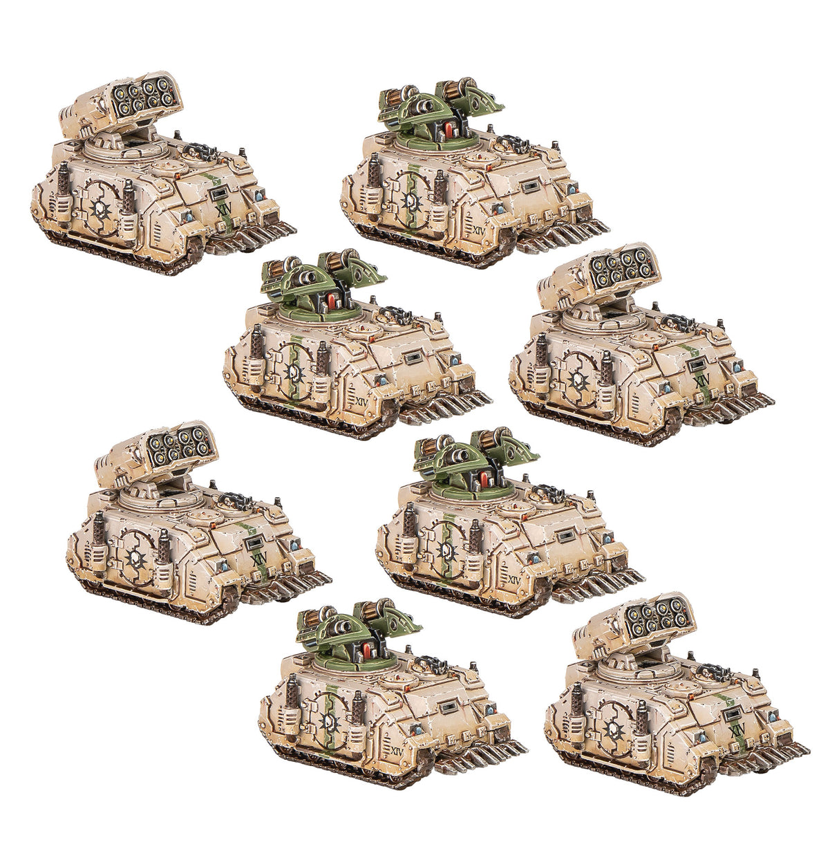 Wahammer: Legions Imperialis - Whirlwind and Scorpius Missile Tank Squadrons