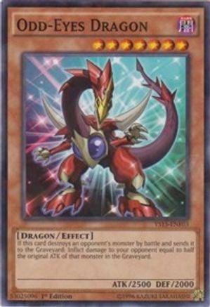Odd-Eyes Dragon (Shatterfoil) (YS15-ENF03) - Starter Deck: Saber Force 1st Edition
