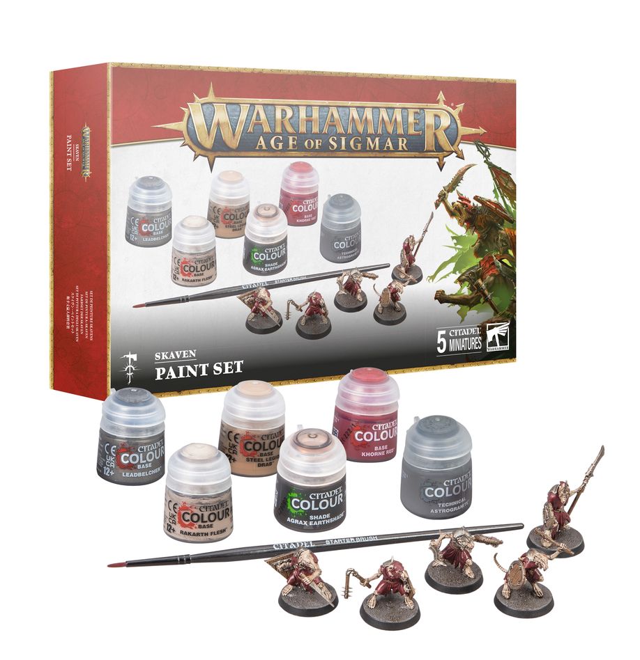 Warhammer - Age of Sigmar - Skaven Paint Set