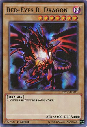 Red-Eyes B. Dragon (DPBC-EN021) - Duelist Pack: Battle City 1st Edition