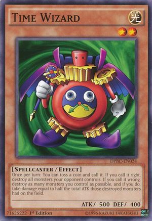Time Wizard (DPBC-EN024) - Duelist Pack: Battle City 1st Edition