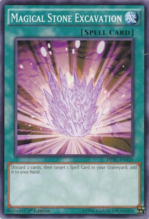 Magical Stone Excavation (DPBC-EN035) - Duelist Pack: Battle City 1st Edition