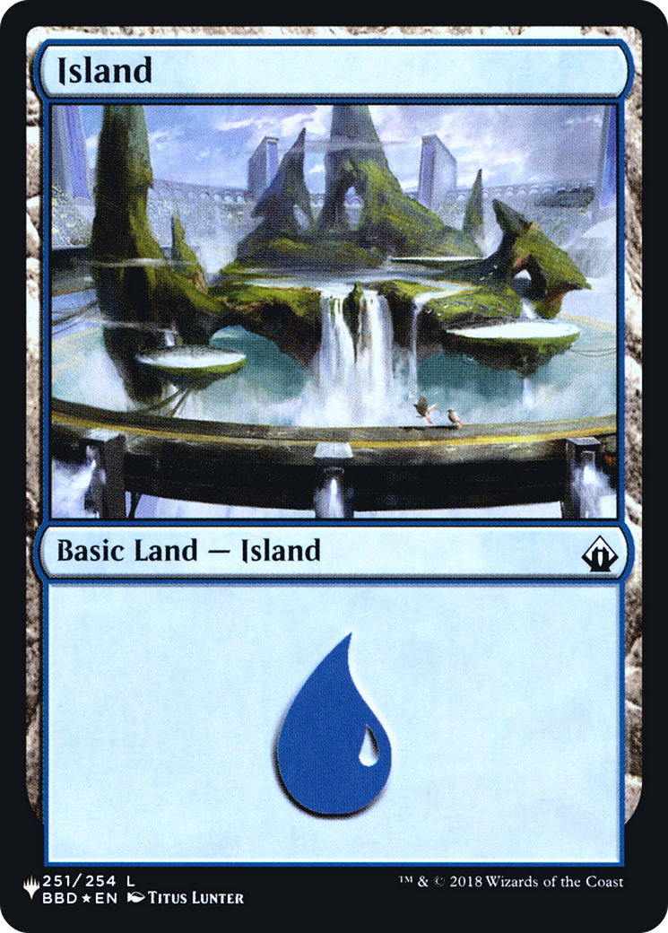 Island (BBD) (LIST-251) - The List Foil