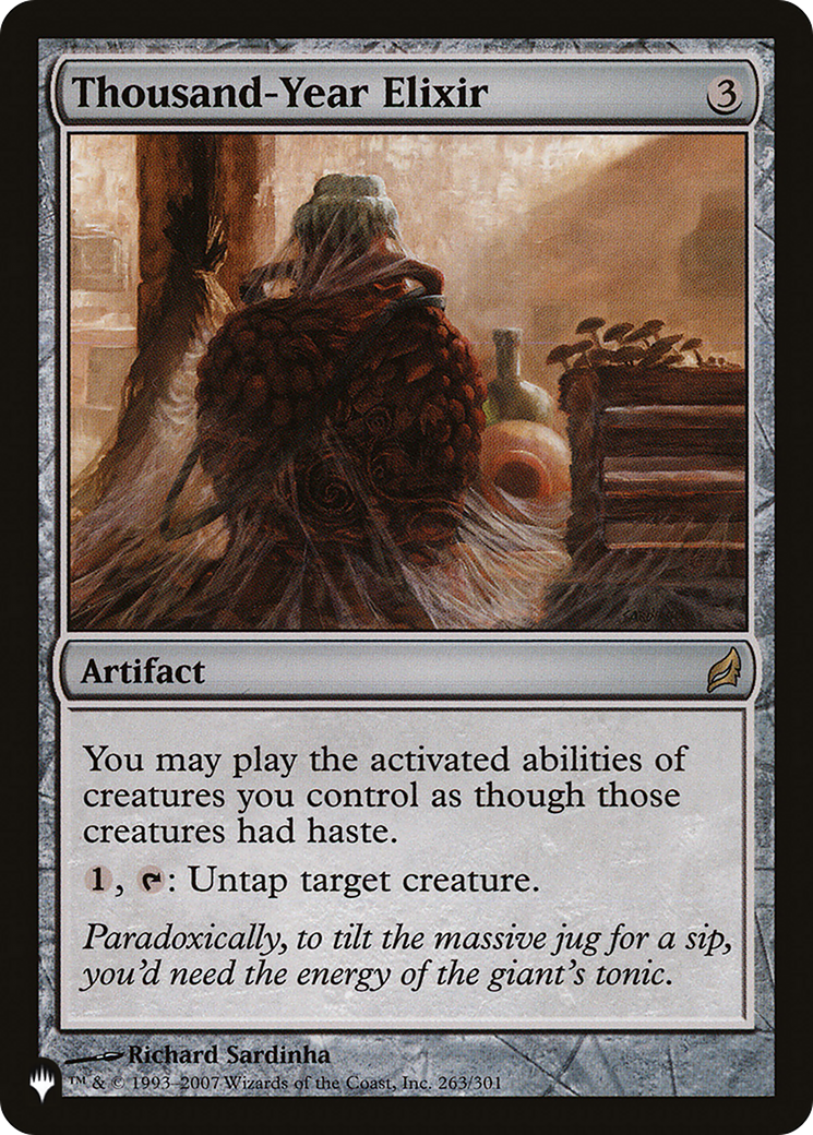 Thousand-Year Elixir (LIST-LRW-263) - The List
