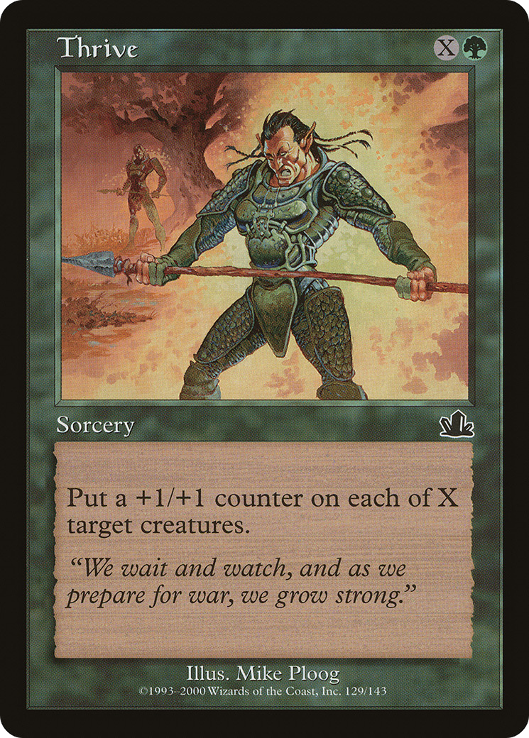 Thrive (PCY-129) - Prophecy Foil