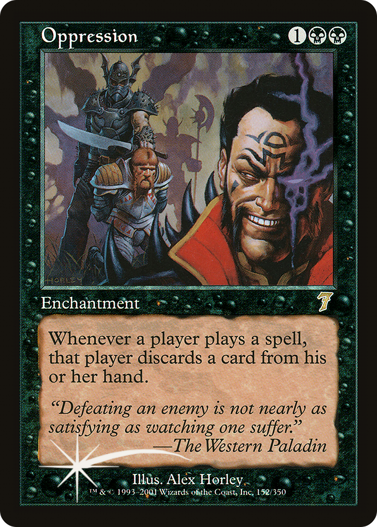 Oppression (7ED-152★) - 7th Edition