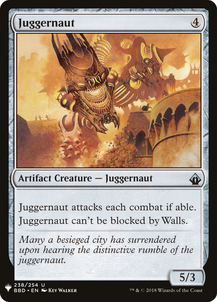 Juggernaut (LIST-BBD-238) - The List