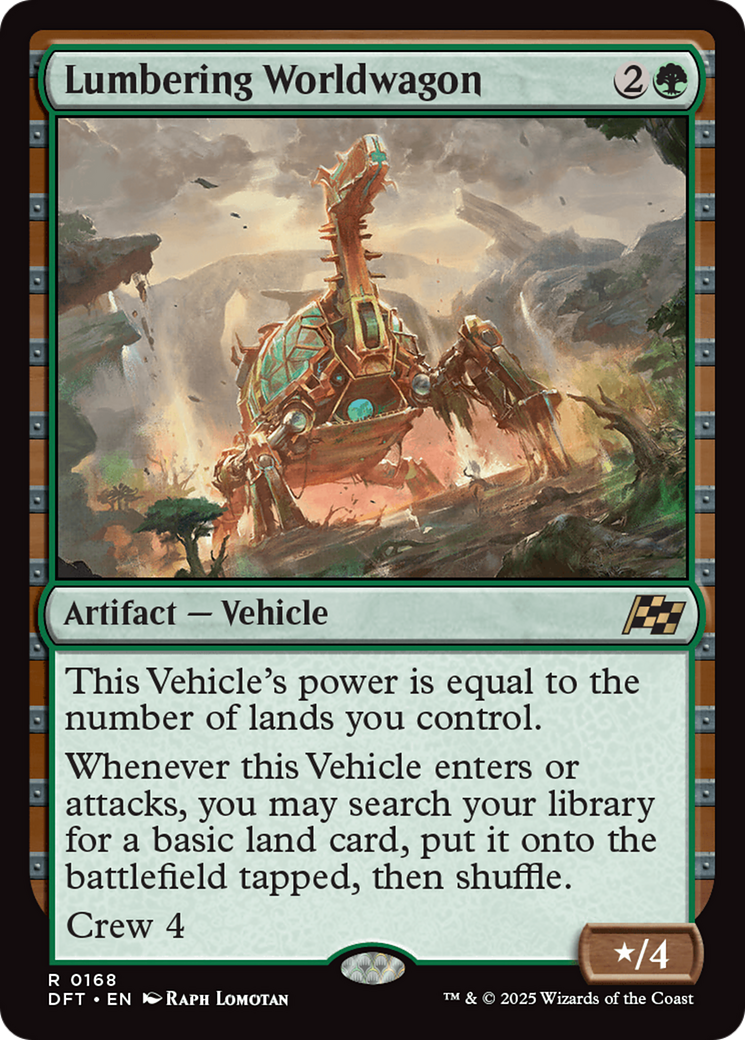Lumbering Worldwagon (DFT-168) - Aetherdrift