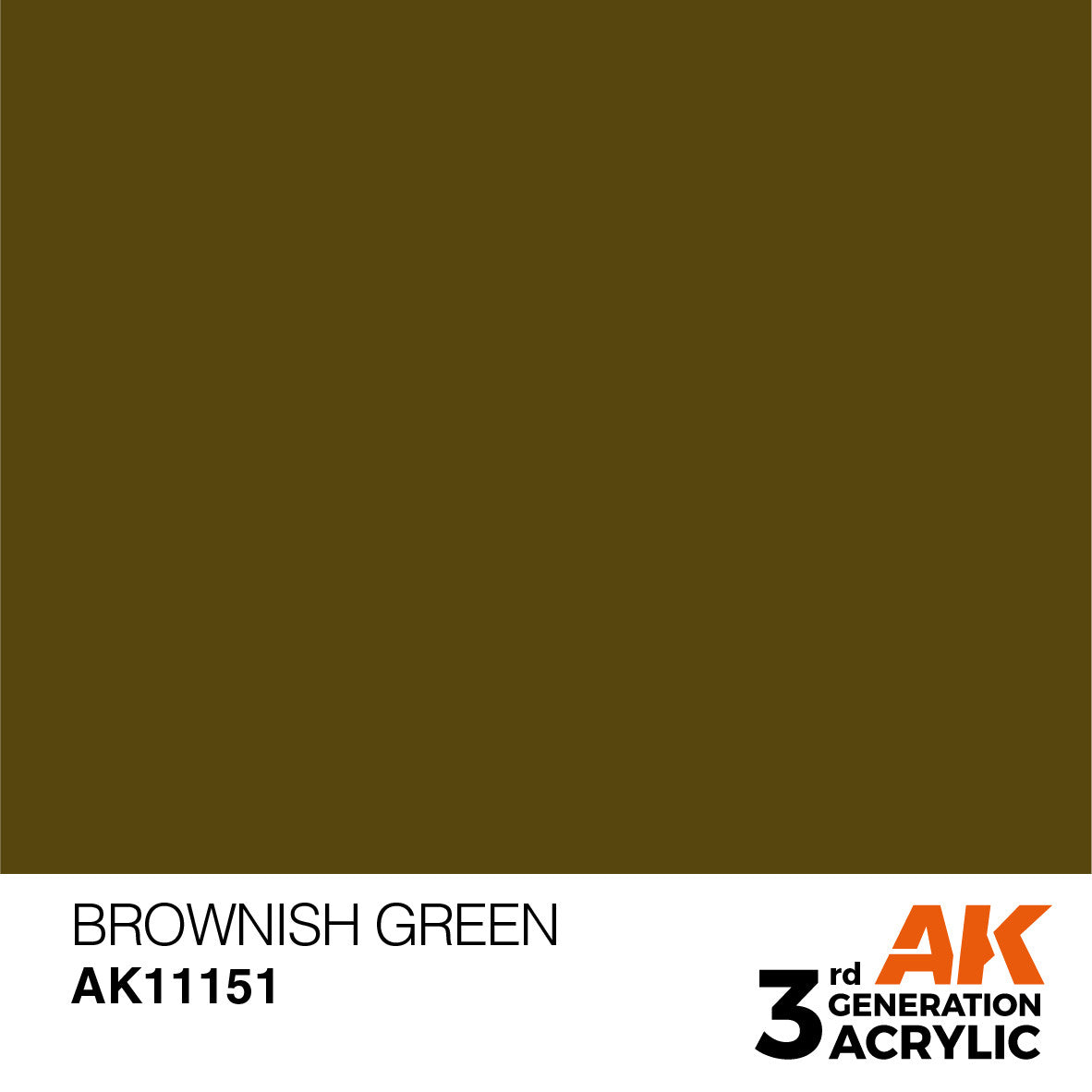 AK Interactive 3G Acrylic Brownish Green 17ml