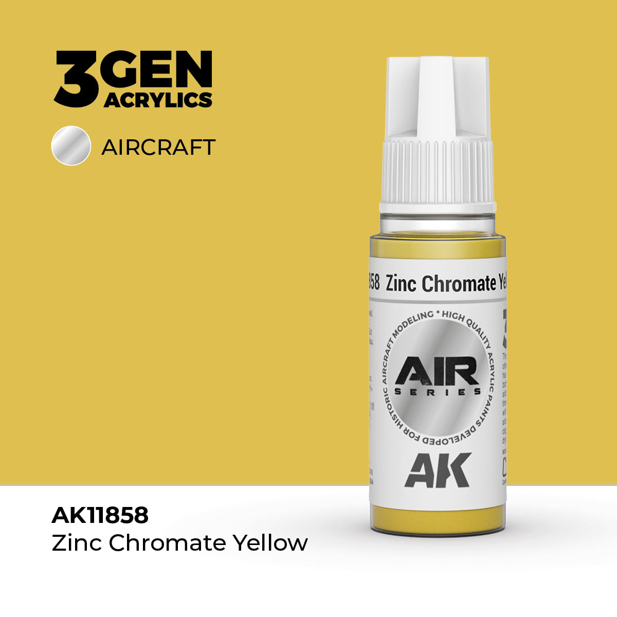 AK Interactive 3G Air - Zinc Chromate Yellow