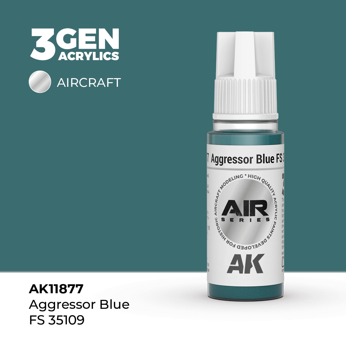 AK Interactive 3G Air - Aggressor Blue FS 35109
