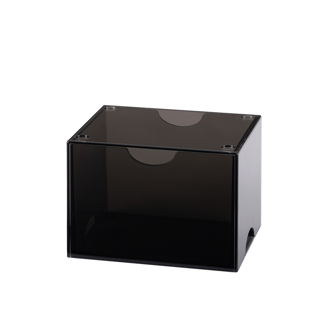 Dragon Shield: Strong Box - 100+ Card Deck Box - Clear Black