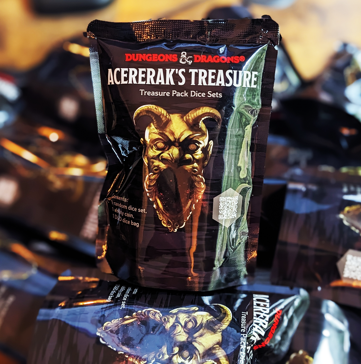 Dungeons & Dragons - Acererak's Treasure - Treasure Pack Dice Set