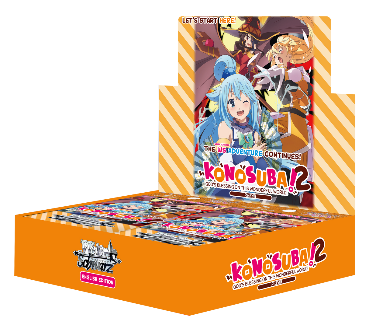 Konosuba God's Blessing on this Wonderful World Re: Edit Booster Display Box
