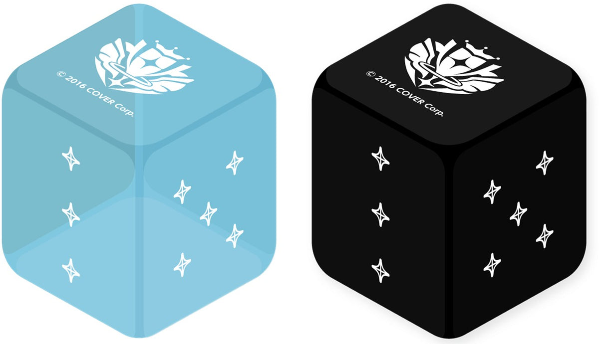 Hololive Card Game - Official Dice - Light Blue & Black