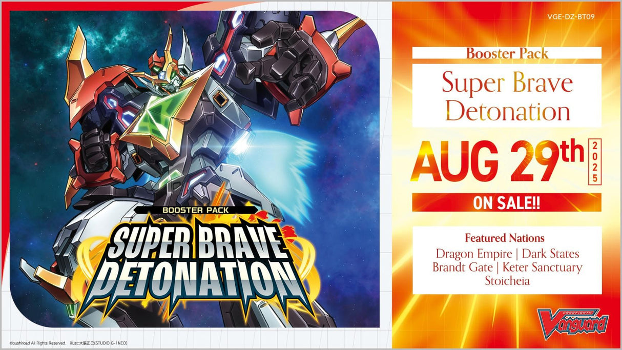Cardfight Vanguard Divinez - Super Brave Detonation Booster Box