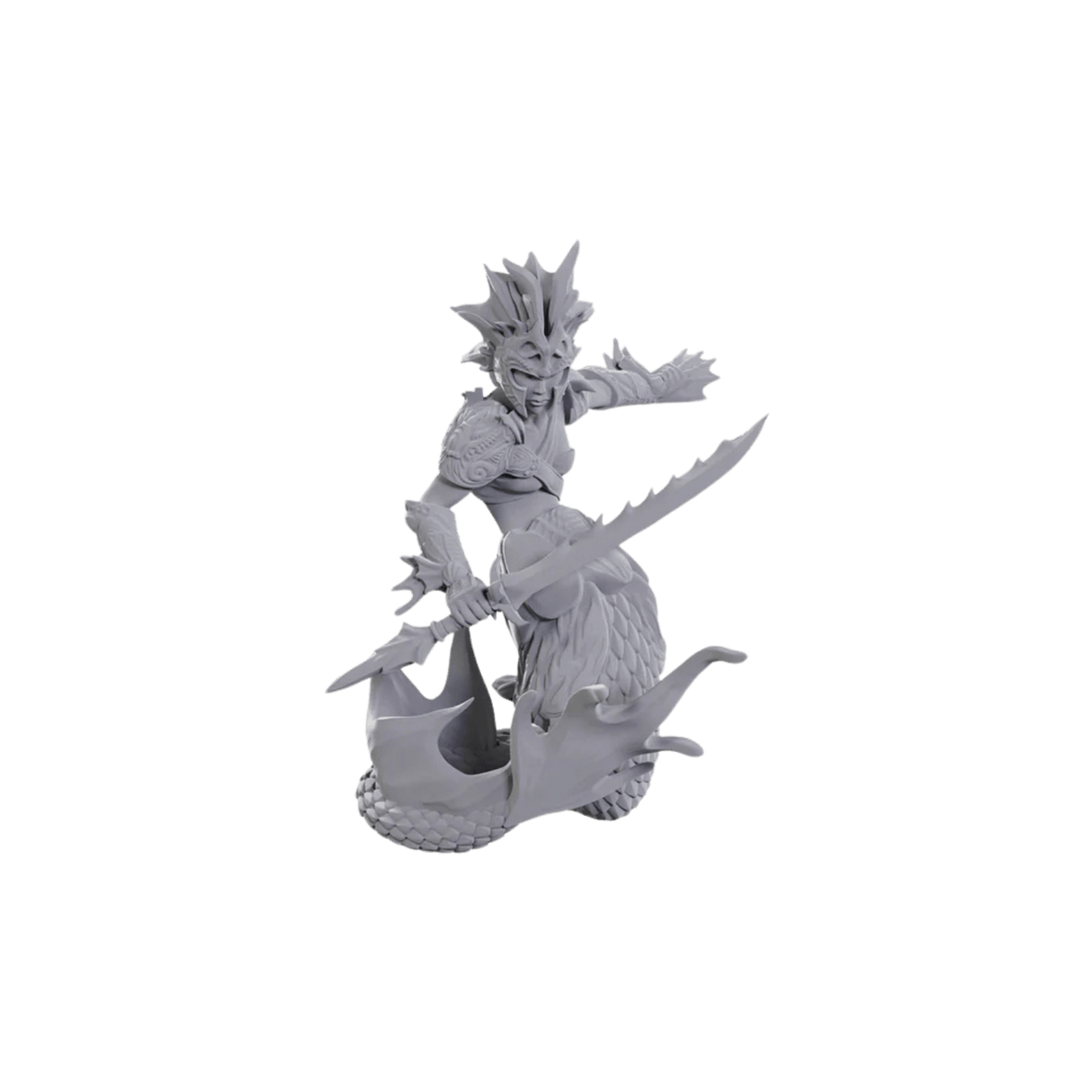 Nolzur's Marvelous Unpainted Miniatures - Merfolk Scout