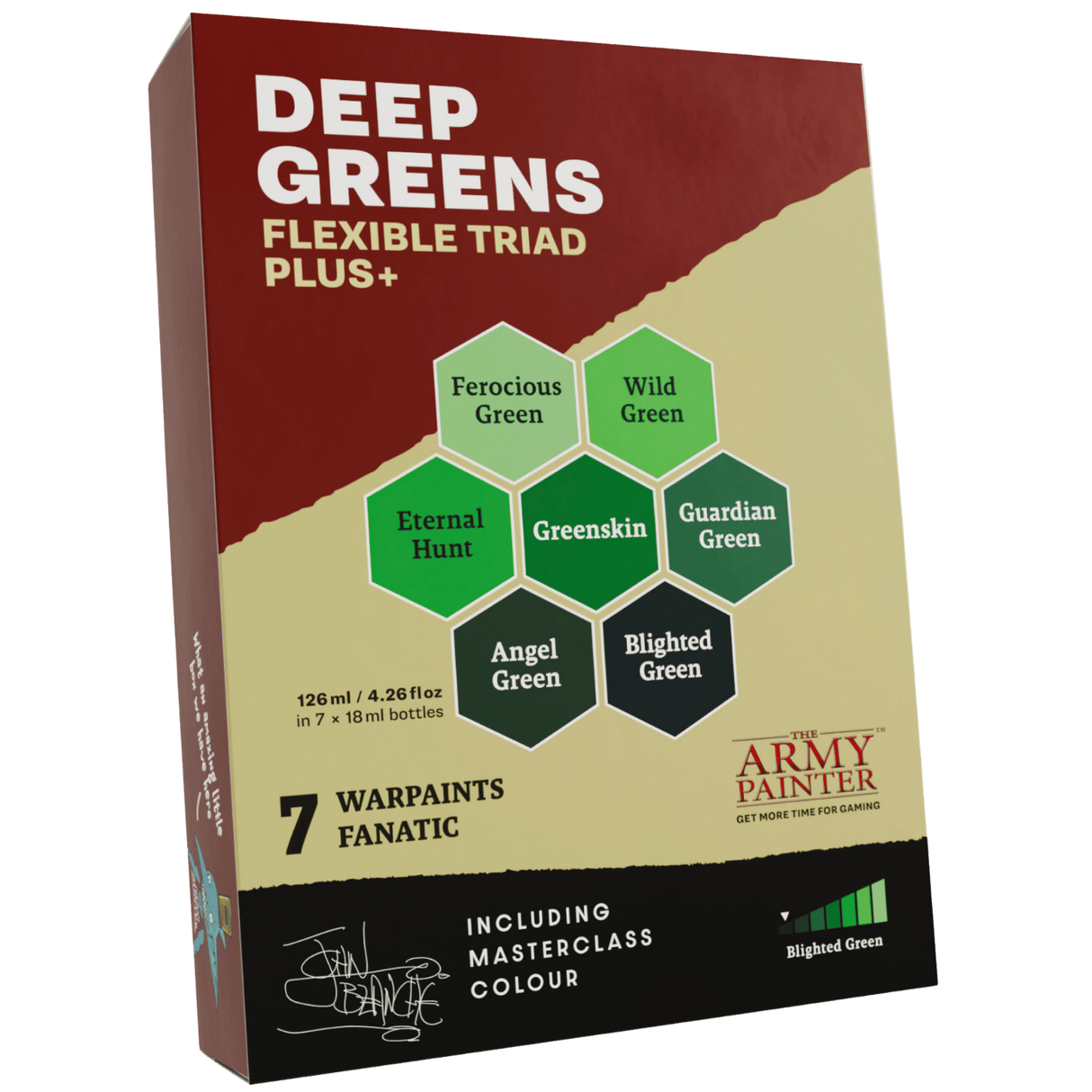 Warpaints Fanatic - Flexible Triad PLUS+ - Deep Green