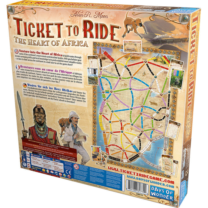Ticket to Ride - Africa Map Collection 3