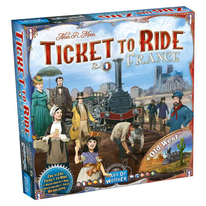 Ticket to Ride - France-Old West Map 6