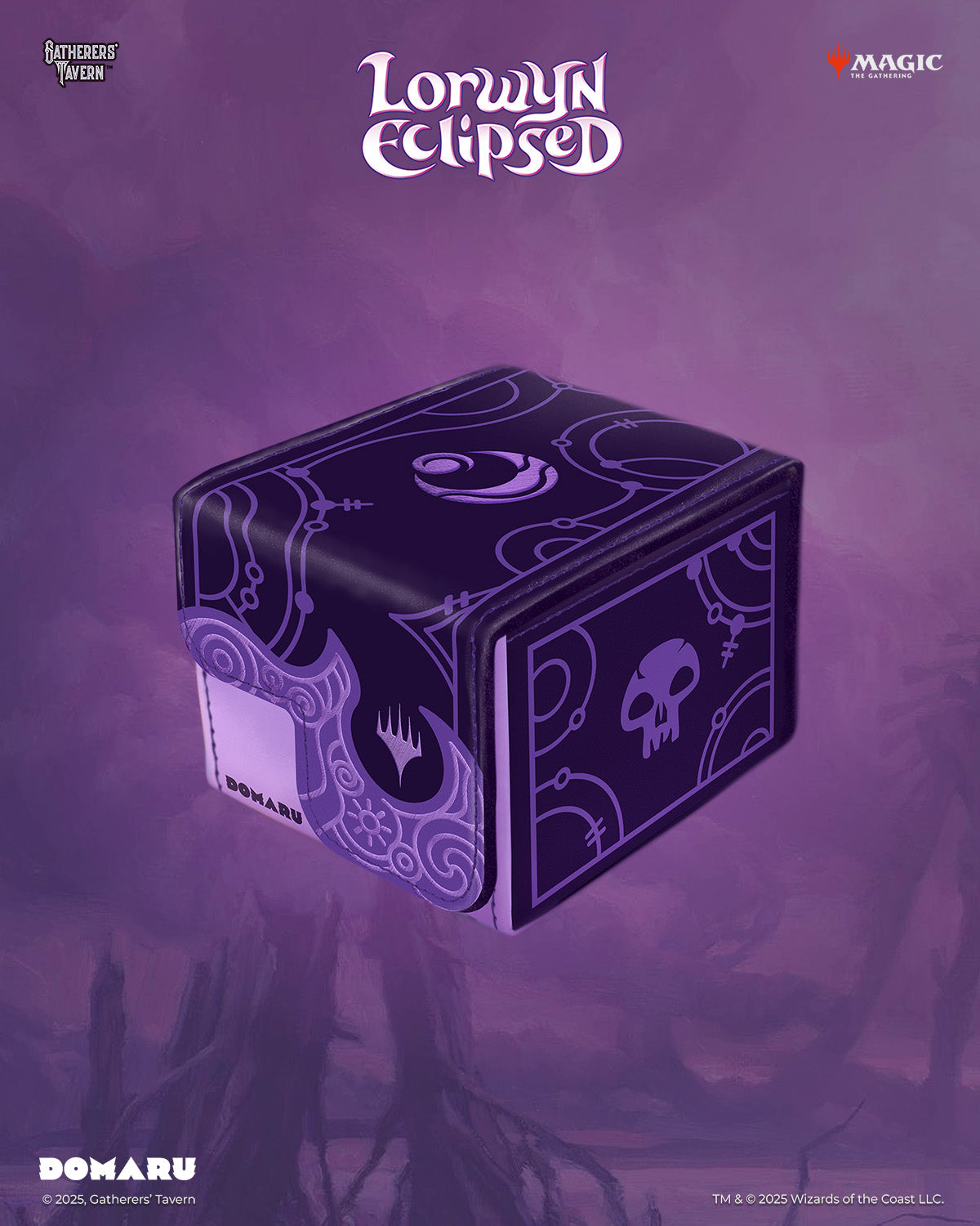 MTG Gatherers' Tavern - Domaru Deck Box - Lorwyn Eclipsed - Eventide Black