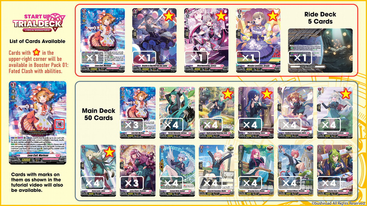 DivineZ: Start Up Trial Deck - Lyrical Monasterio