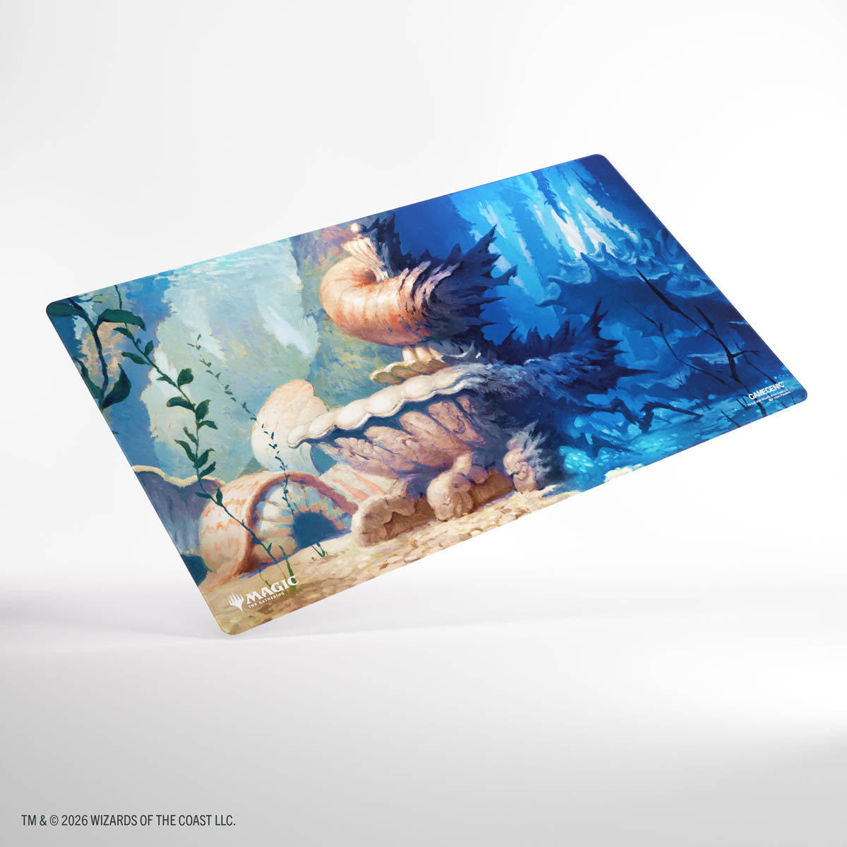 Magic: The Gathering | Lorwyn Eclipsed Shiny Playmat - Hallowed Fountain