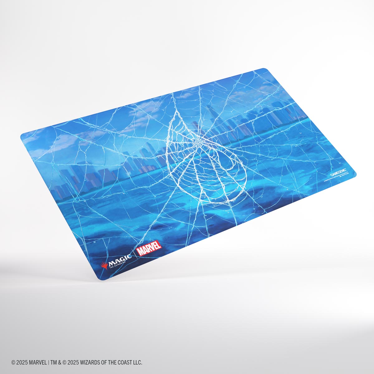 Magic: The Gathering | Marvel's Spider-Man Shiny Playmat - Spider-Man Island
