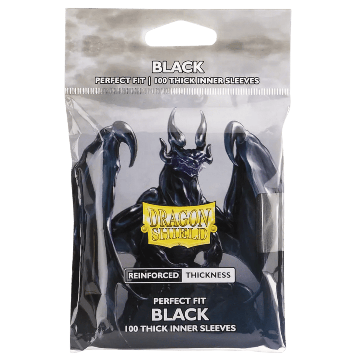 Dragon Shield Perfect Fit - Standard Size Thick Inner Sleeves - Black