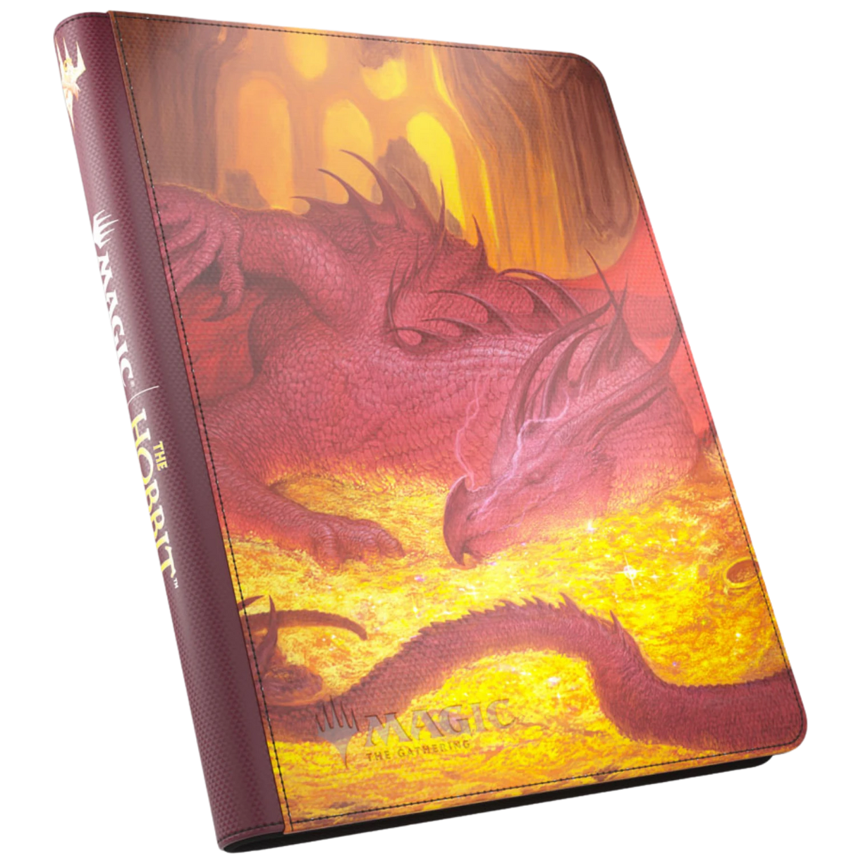 Gamegenic Zip-Up Album: MTG The Hobbit - Smaugs Mox Amber (18-Pocket)