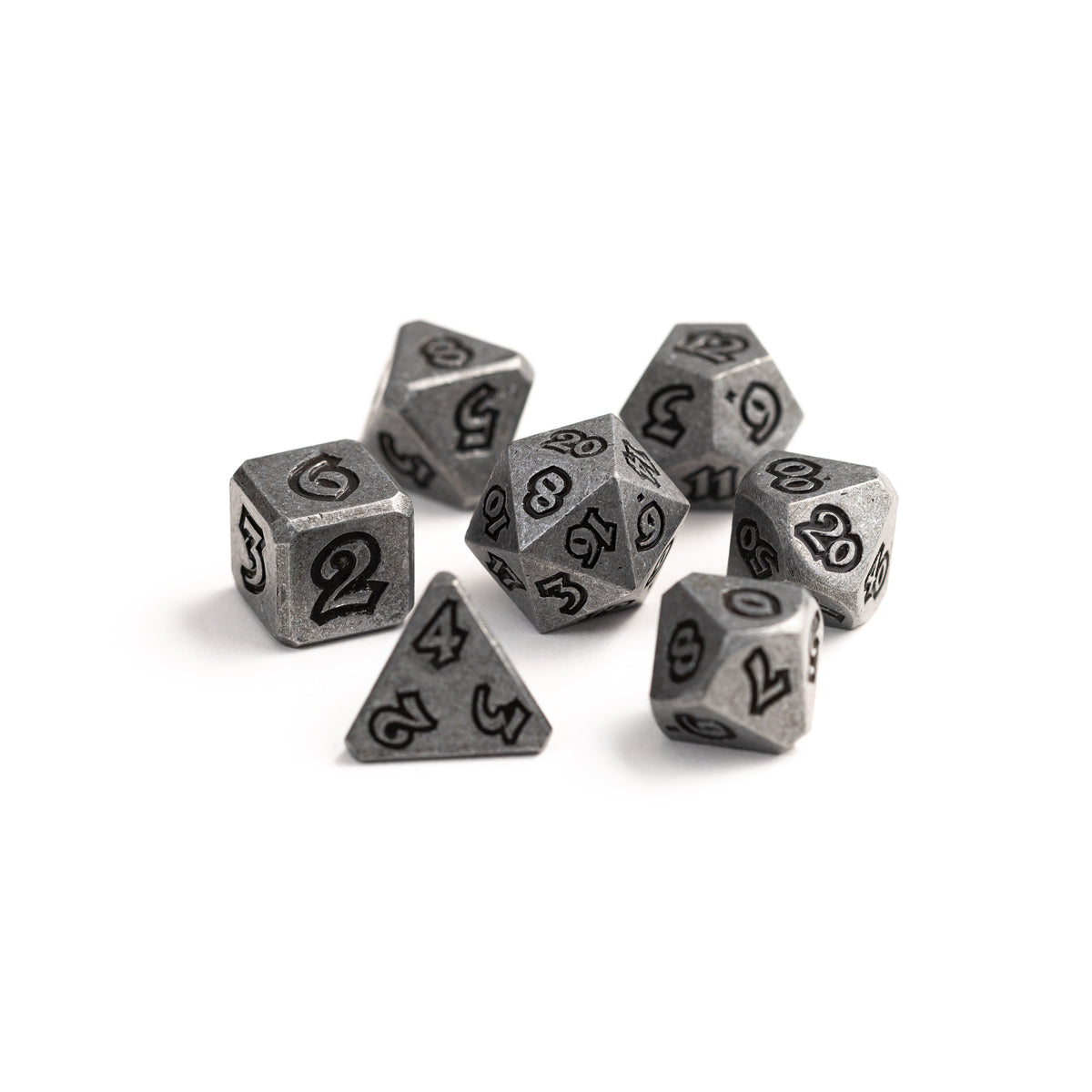 7 Piece RPG Set - Lumina Carbon Knight