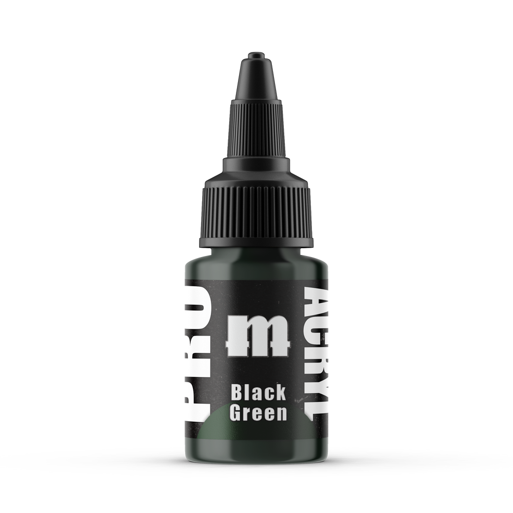 Pro Acryl Black Green
