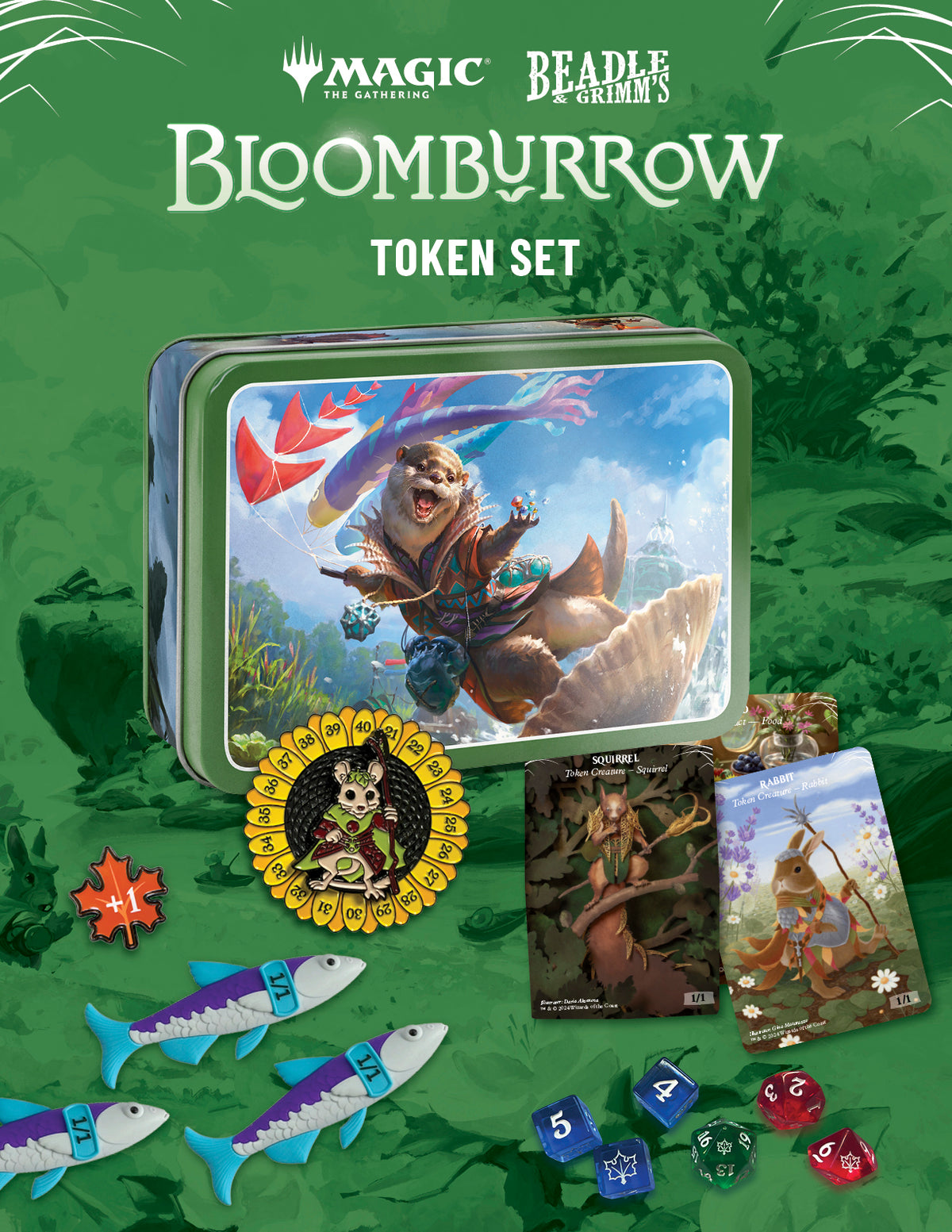 Beadle & Grimms Bloomburrow Token Set