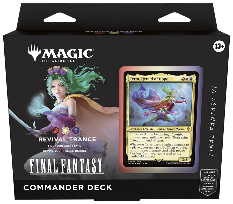 Magic: The Gathering - Final Fantasy Commander Deck - Revival Trance