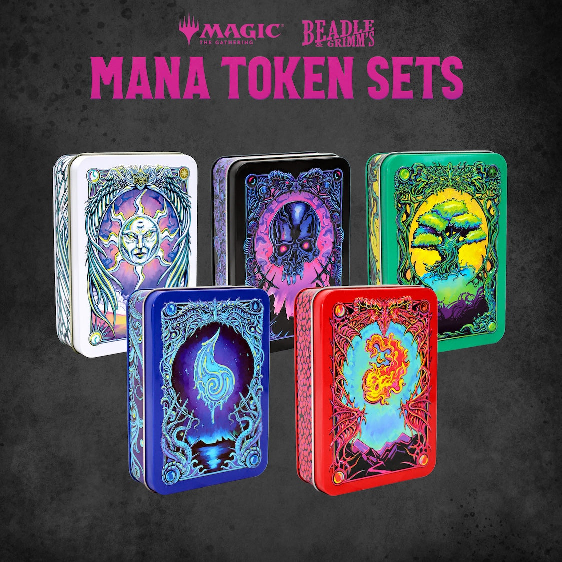 Beadle & Grimms Mana Tokens - Black