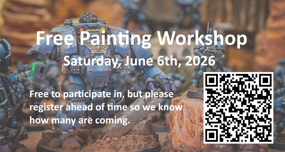 Painting Workshop - Saturday June 6th, 2026 - noon