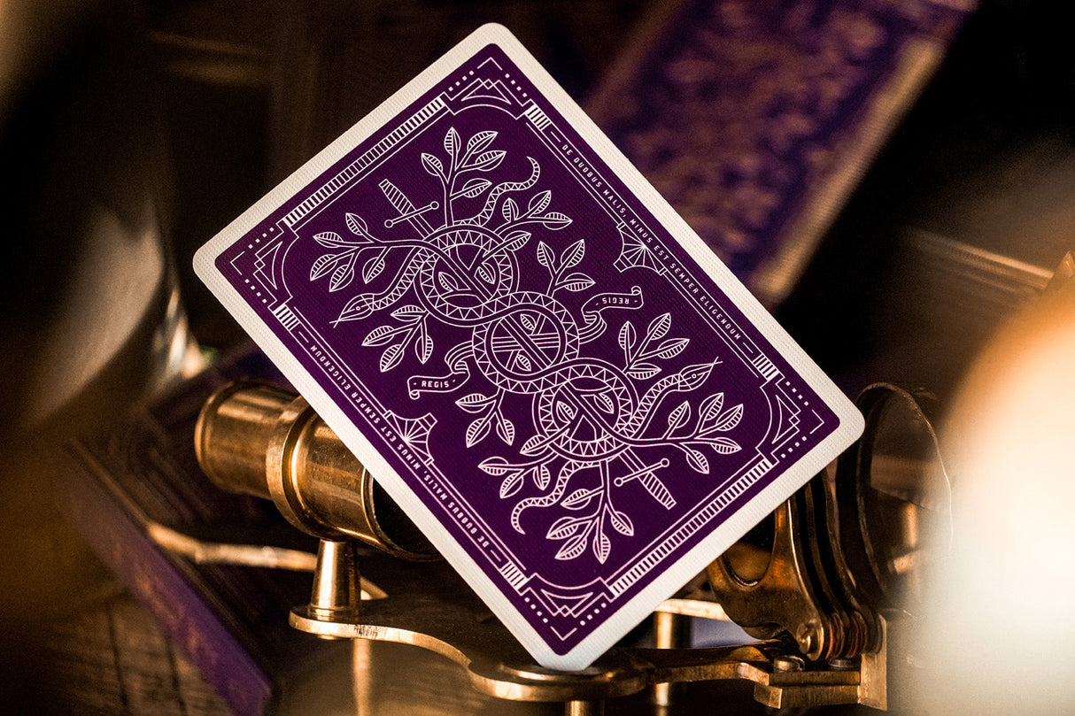 Theory11 Playing Cards - Monarchs (Purple)