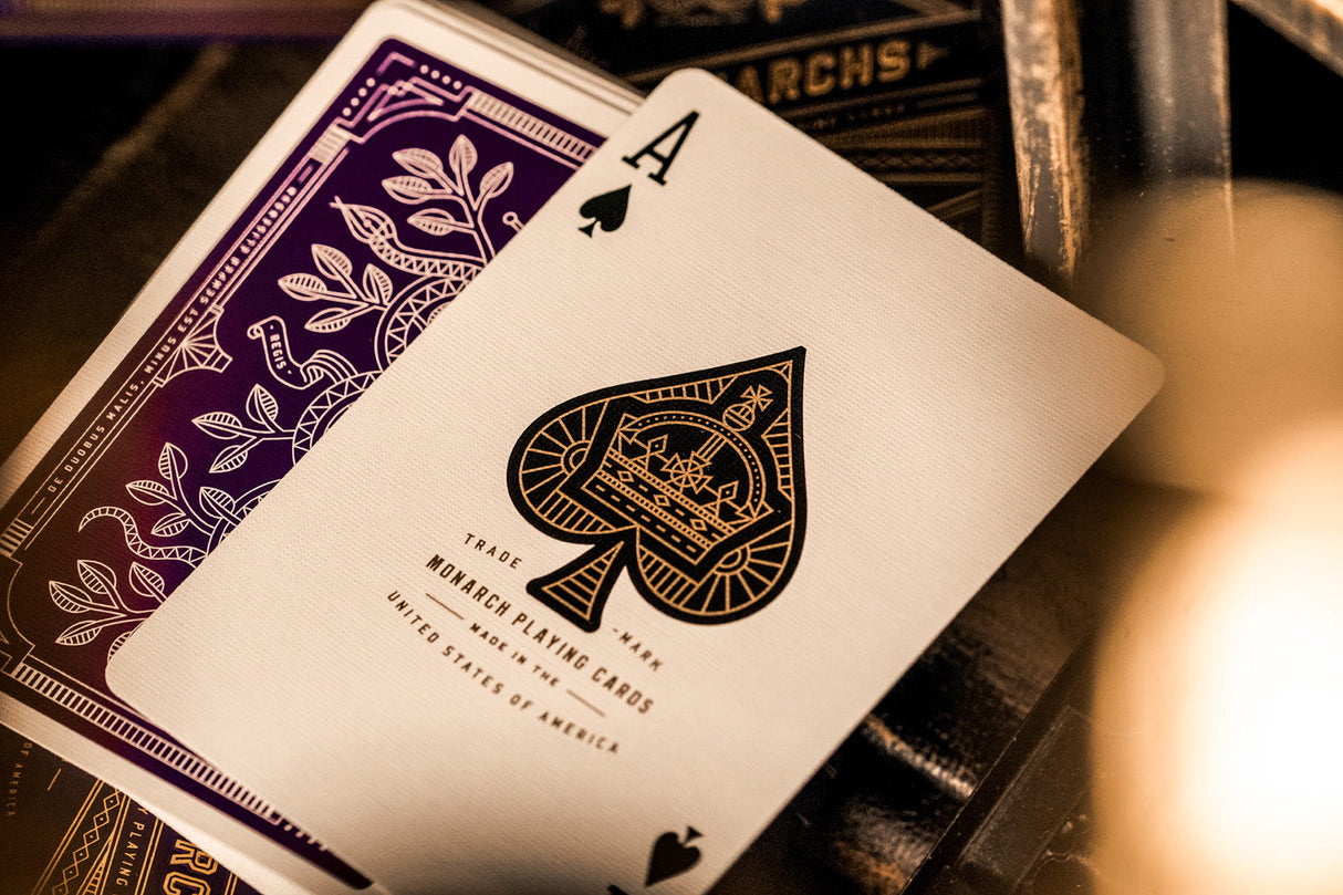 Theory11 Playing Cards - Monarchs (Purple)