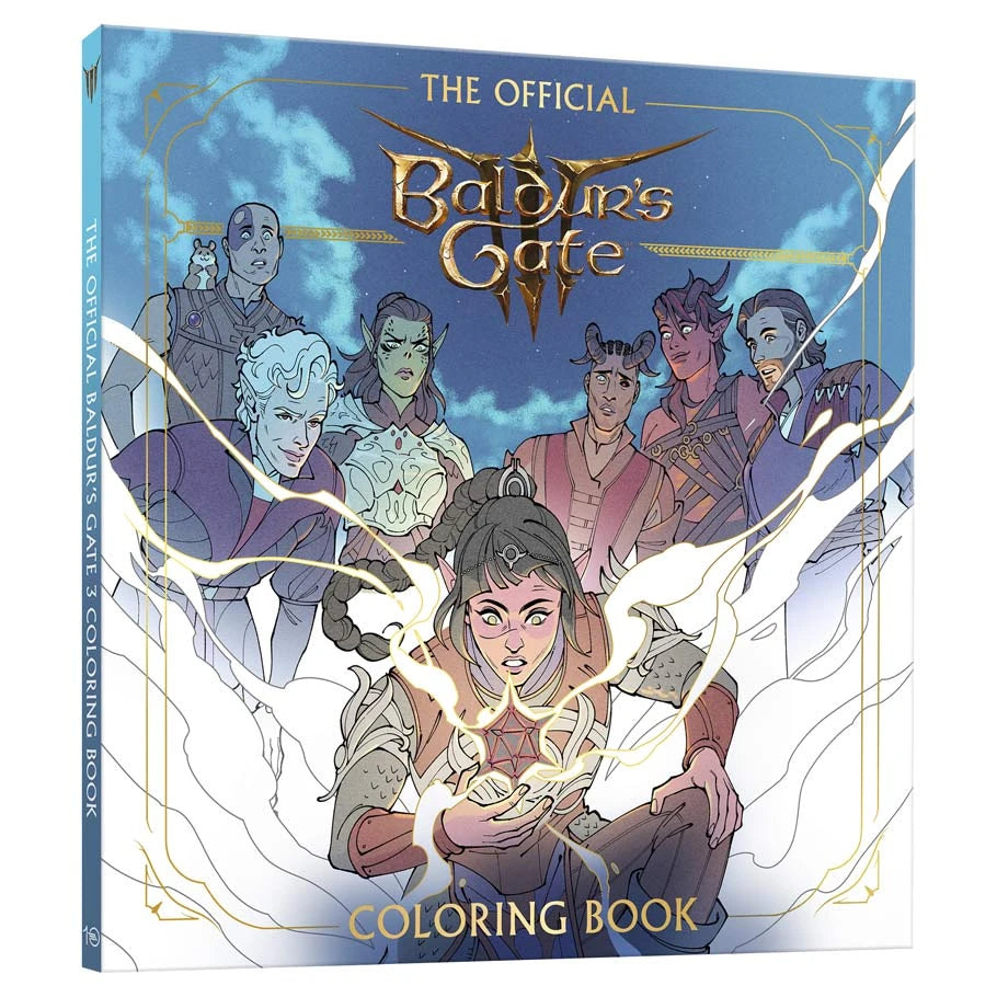 The Official Baldur's Gate Coloring Book