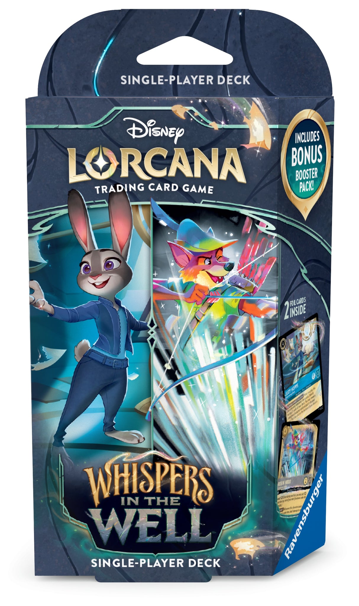 Lorcana TCG: Whispers in the Well Starter Deck (Sapphire & Steel)