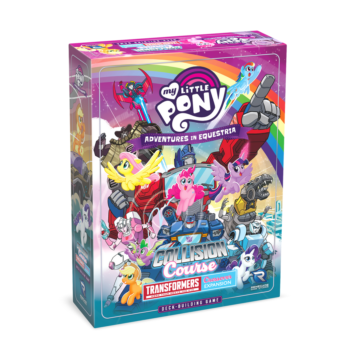 My Little Pony Deck-Building Game Collision Course - Transformers Crossover Expansion
