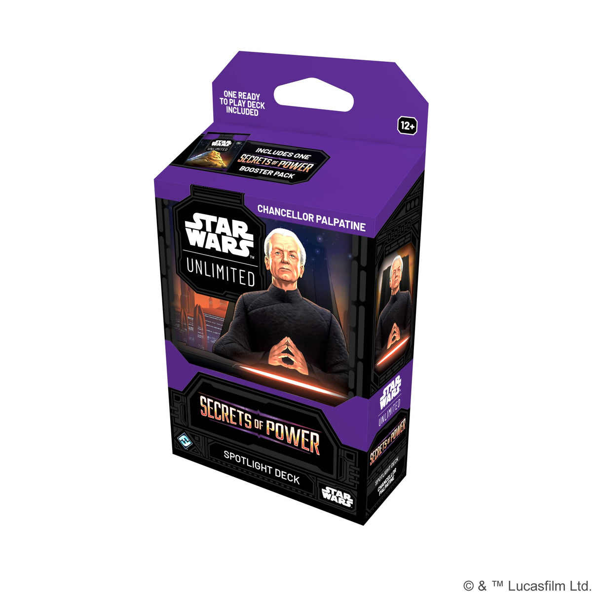 Star Wars Unlimited - Secrets of Power Spotlight Deck - Chancellor Palpatine
