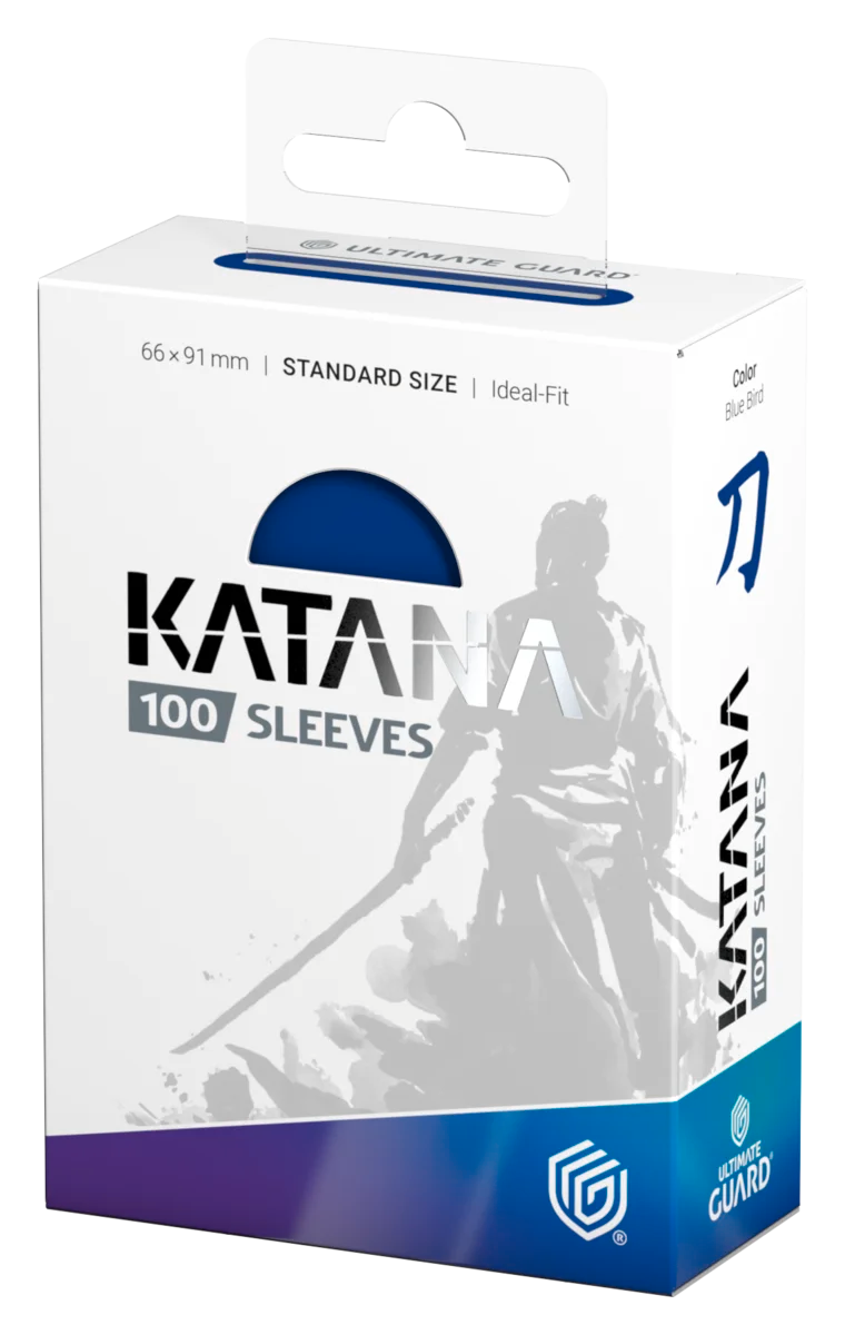 Katana Sleeves Standard Size (100) - Blue Bird