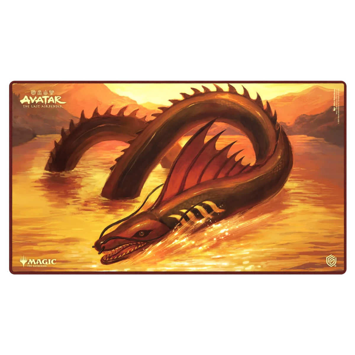 Playmat: Magic the Gathering: Avatar The Last Airbender: The Unagi of Kyoshi Island
