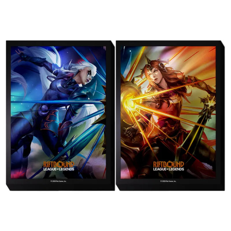 Riftbound Card Sleeves: Vendetta - Diana vs Leona