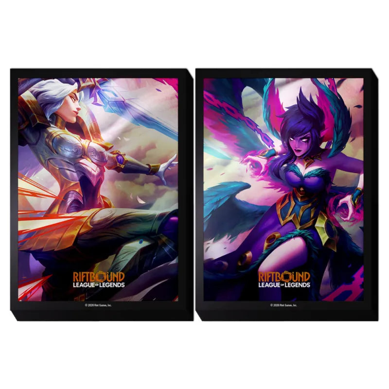 Riftbound Card Sleeves: Vendetta - Kayle vs Morgana
