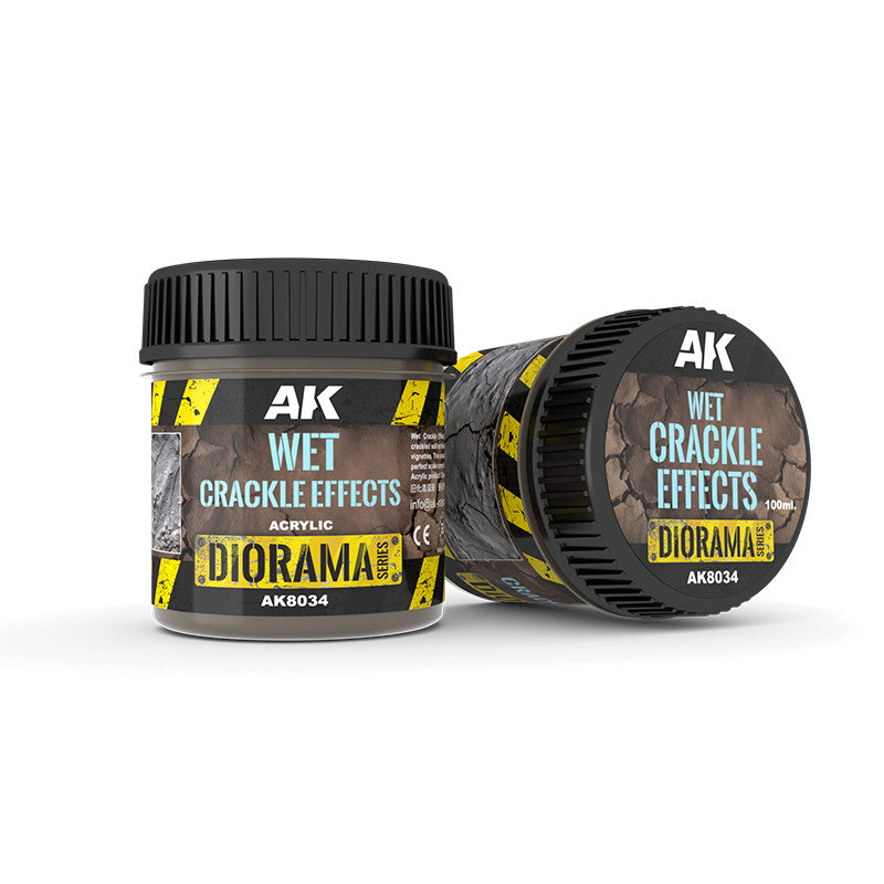 AK Interactive Wet Crackle Effects - 100ml (Acrylic)