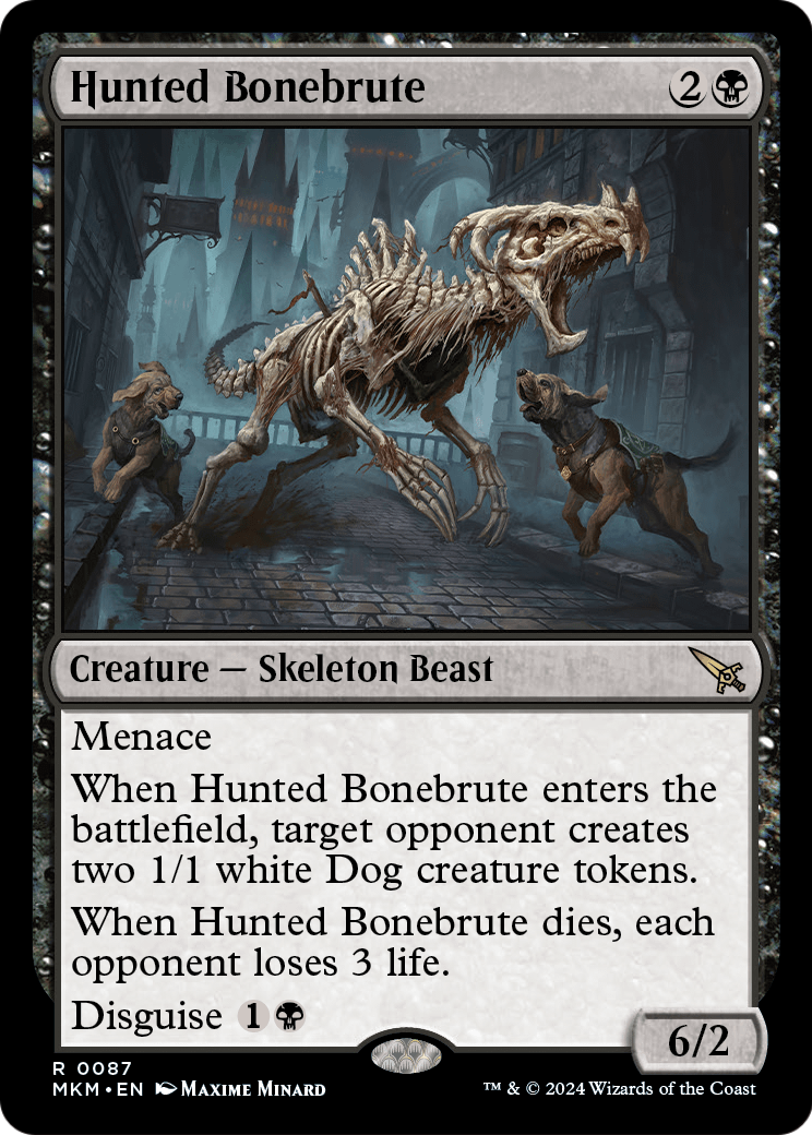 Hunted Bonebrute (MKM-087) - Murders at Karlov Manor