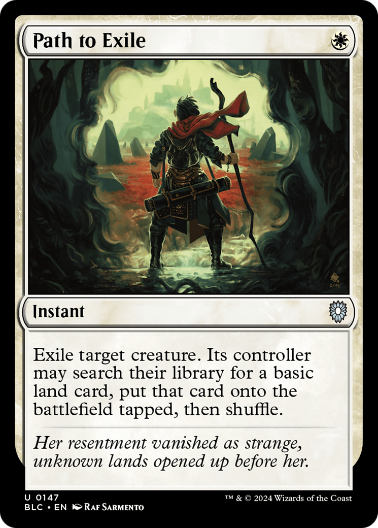 Path to Exile (BLC-147) - Bloomburrow Commander